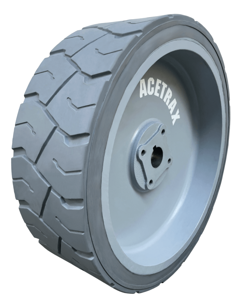 4-Pack Non-Marking Tires For Genie Scissor Lifts – GN105122GT / 105122, 12x4.5in