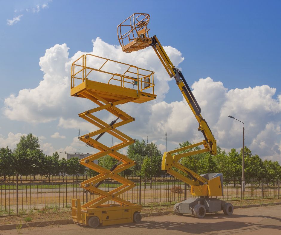 AWP - Scissor Boom lift tires